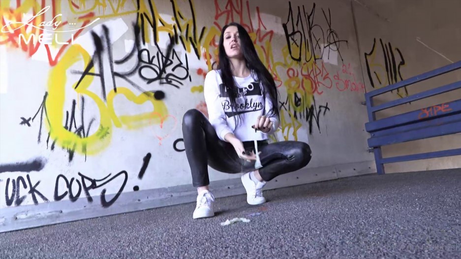 Lady Meli - Cum Eating Instruction Heute Treffen Wir Beide Uns Hier -Handpicked Jerk-Off Instruction